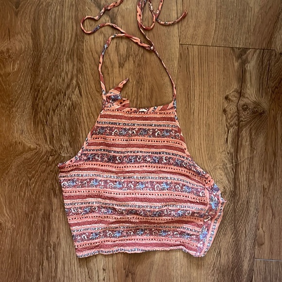 Derek Heart Halter Top - Picture 1 of 3